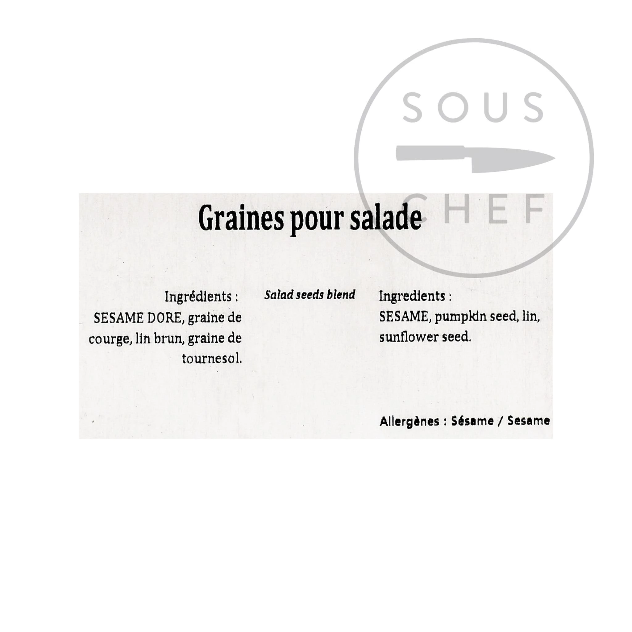 Terre Exotique Salatsamen Mischung 500g 3 Terre Exotique Salatsamen Mischung 500g – Bild 3