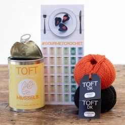 Geschenke Toft Muscheln In Einem Zinn Gourmet Häkeln Kit -Deutschland Küchenwaren Verkäufe TF0003 ToftMusselsinaTinGourmetCrochetKit lifestyle2