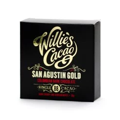 Zutaten Willie's Cacao San Agustin Gold 88% Kolumbianische Dunkle Schokolade 80g