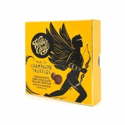 Willie's Cacao Praline Trüffel Marc De Champagne 110g Zutaten
