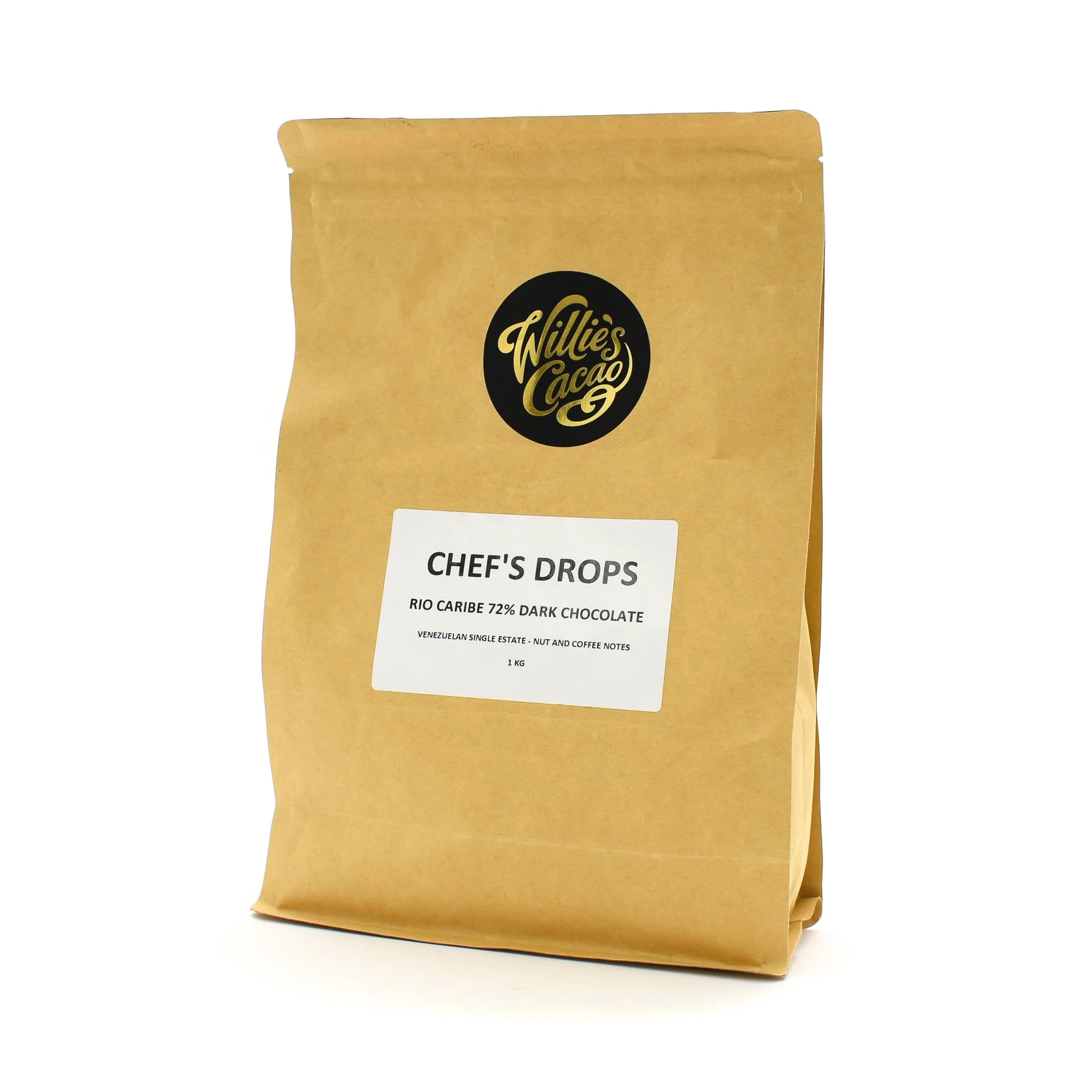 Willie's Cacao Rio Caribe 72% Venezolanische Kochtropfen 1kg 1 Willie's Cacao Rio Caribe 72% Venezolanische Kochtropfen 1kg