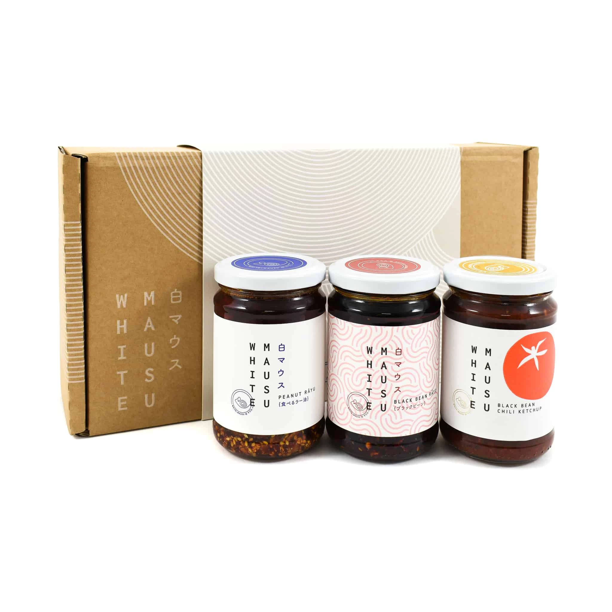 White Mausu Zutaten Weiße Mausu Chilli Sauce Box Set 1 White Mausu Zutaten Weiße Mausu Chilli Sauce Box Set