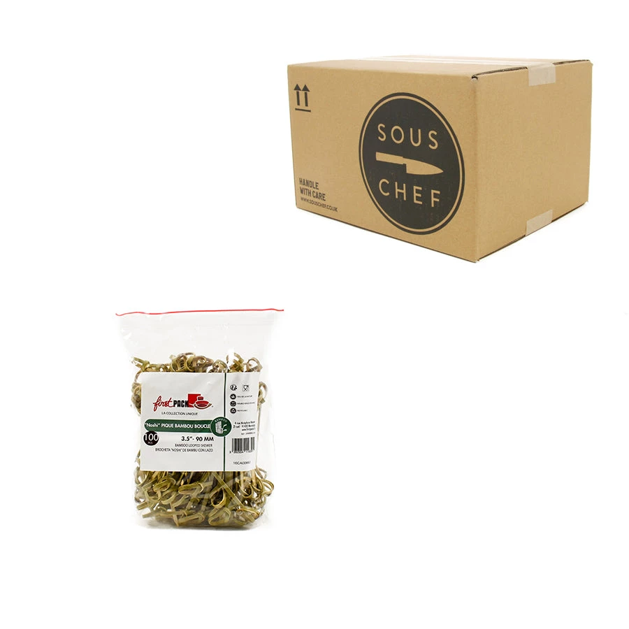 Sous Chef Sous Küchenchef Geschirr Bambus Schleifen Spieß 9cm 5 Sous Chef Sous Küchenchef Geschirr Bambus Schleifen Spieß 9cm – Bild 5