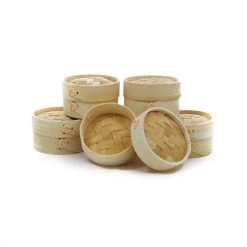 First Pack Erste Pack-Tischgeschirr Mini-Bamboo-Steamer