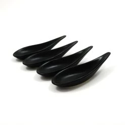 Kiji Stoneware & Ceramics Kiji Steinzeug & Amp; Keramik Geschirr Weißporzellan Gekrümmt Kanape Löffel X 12 5 Kiji Stoneware & Ceramics Kiji Steinzeug & Amp; Keramik Geschirr Weißporzellan Gekrümmt Kanape Löffel X 12 -Deutschland Küchenwaren Verkäufe black canape spoons 1