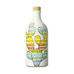 Frantoio Muraglia Zutaten Medium Fruchtig Extra Natives Olivenöl In Cactus Terracotta Flasche 500ml