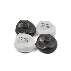 Kiji Stoneware & Ceramics Kiji Steinzeug & Amp; Keramik Katzen Chopstick Rest Set