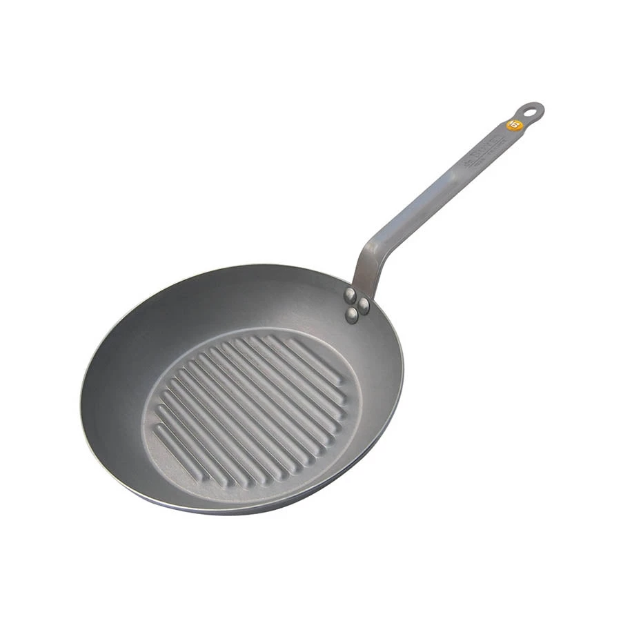 Kochgeschirr De Buyer Mineral B Griddle Pan 26cm 1 Kochgeschirr De Buyer Mineral B Griddle Pan 26cm
