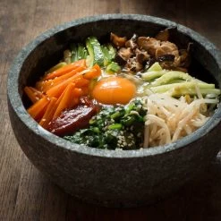 Korean Cookware Koreanische Kochware Kochgeschirr Dolsot Stein Schale -Deutschland Küchenwaren Verkäufe dolsot bibimbap vegetable