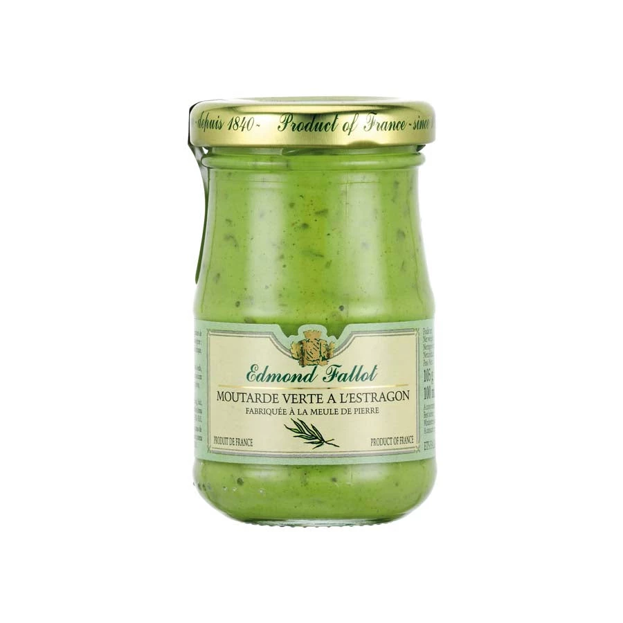 Fallot Dijon Senf Mit Tarragon 105g 1 Fallot Dijon Senf Mit Tarragon 105g