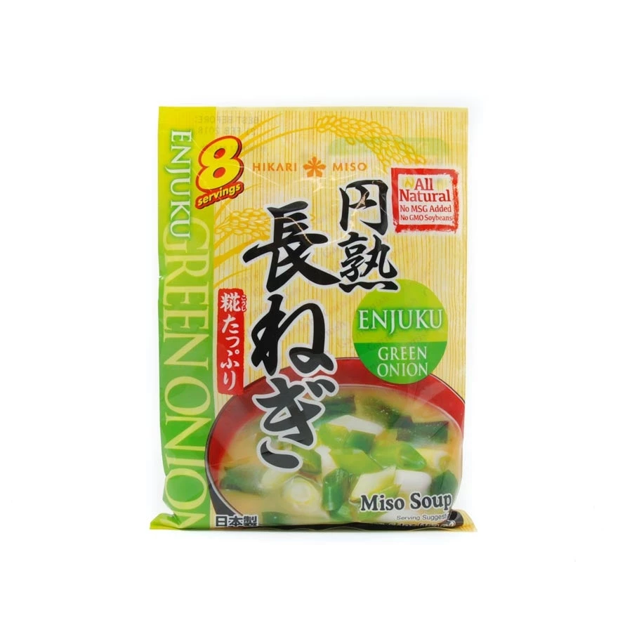 Hikari Instant Miso Suppe Mit Grünen Zwiebeln 8 X 22g Servieren 1 Hikari Instant Miso Suppe Mit Grünen Zwiebeln 8 X 22g Servieren
