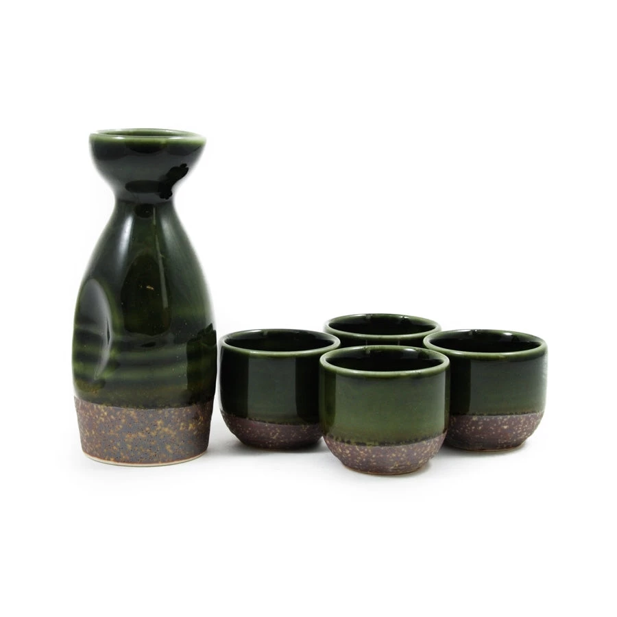 Kiji Stoneware & Ceramics Kiji Steinzeug & Amp; Keramik Shinrin Sake Set Geschirr 2 Kiji Stoneware & Ceramics Kiji Steinzeug & Amp; Keramik Shinrin Sake Set Geschirr – Bild 2