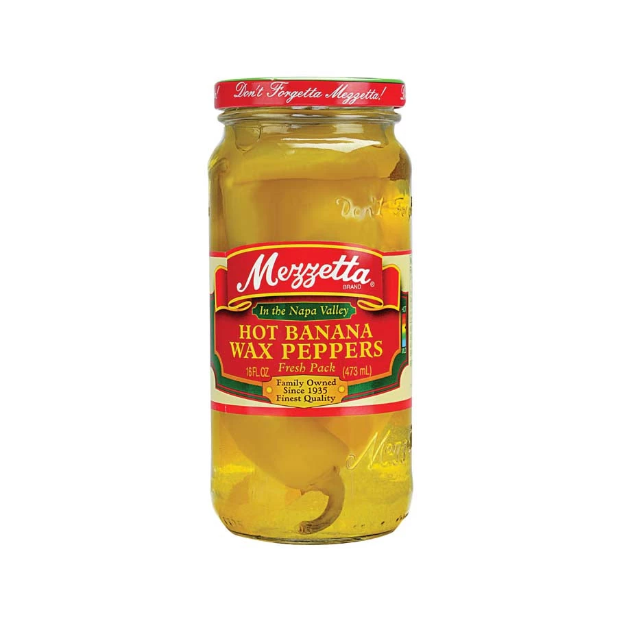 Mezzetta Hot Banana Wax Peppers 473g Zutaten 1 Mezzetta Hot Banana Wax Peppers 473g Zutaten