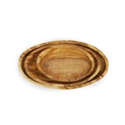 Naturally Med Natürlich Med Geschirr Olive Wood Stapelschüssel Set -Deutschland Küchenwaren Verkäufe olive wood stacking bowl set