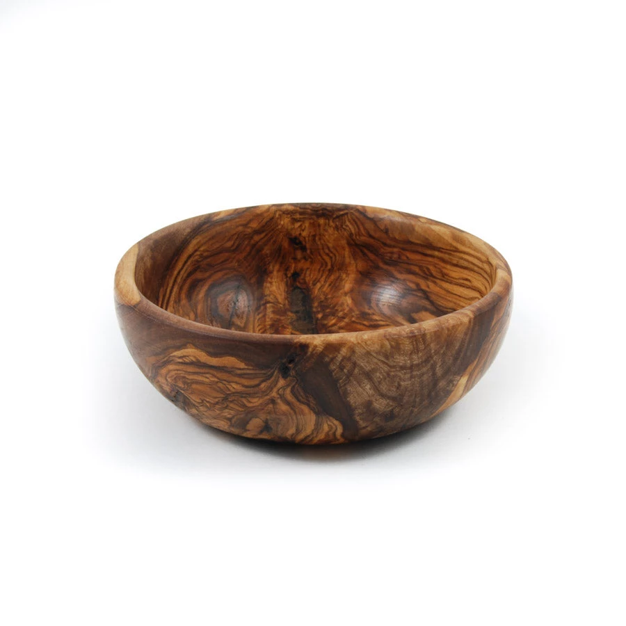 Naturally Med Natürlich Med Olive Wood Runde Teller 12,5cm 2 Naturally Med Natürlich Med Olive Wood Runde Teller 12,5cm – Bild 2