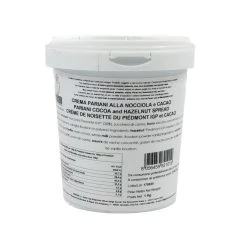 Pariani Italienische Haselnuss Gianduja Paste 1kg Zutaten