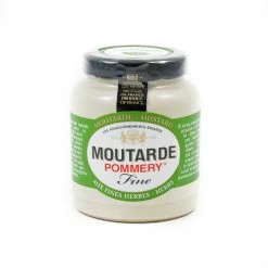 Pommery Herb Mustard - Schnittlauch, Petersilie & Amp; Tarragon 100g Zutaten