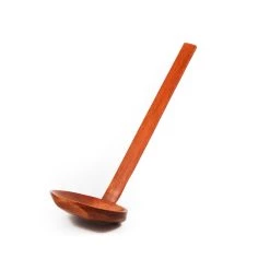 Kiji Stoneware & Ceramics Kiji Steinzeug & Amp; Keramik Braunes Holz Udon & Amp; Ramen Ladle