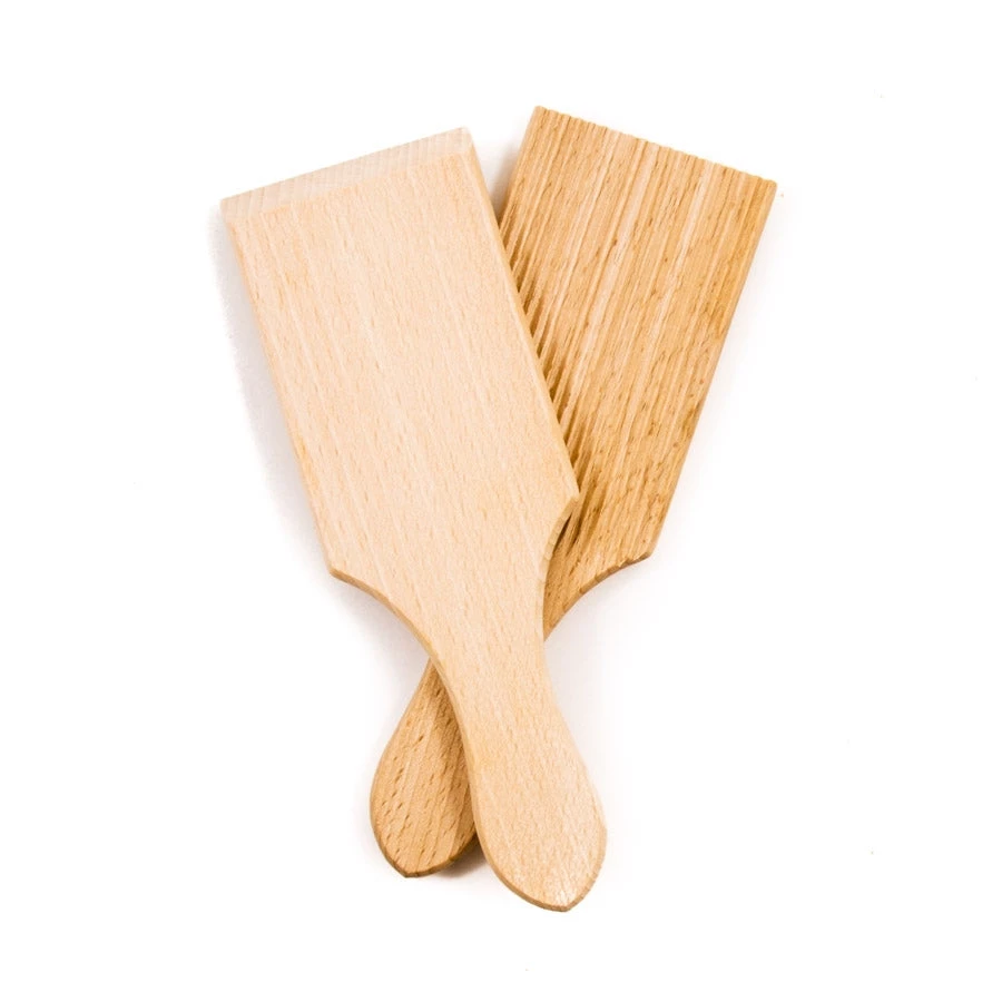 Springerle & Co Springerle & Amp; Co Set Von 2 Geriffelten Butter Pat / Gnocchi Ridger Paddles 1 Springerle & Co Springerle & Amp; Co Set Von 2 Geriffelten Butter Pat / Gnocchi Ridger Paddles