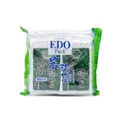 EDO Algen & Amp; Squid Tinte Seaweed Snack Pack 20g