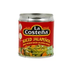 La Costena Geschnittene Grüne Jalapeno Peppers 199g