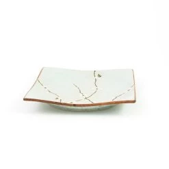 Kiji Stoneware & Ceramics Kiji Steinzeug & Amp; Keramik Sakura Blossom Square Plate