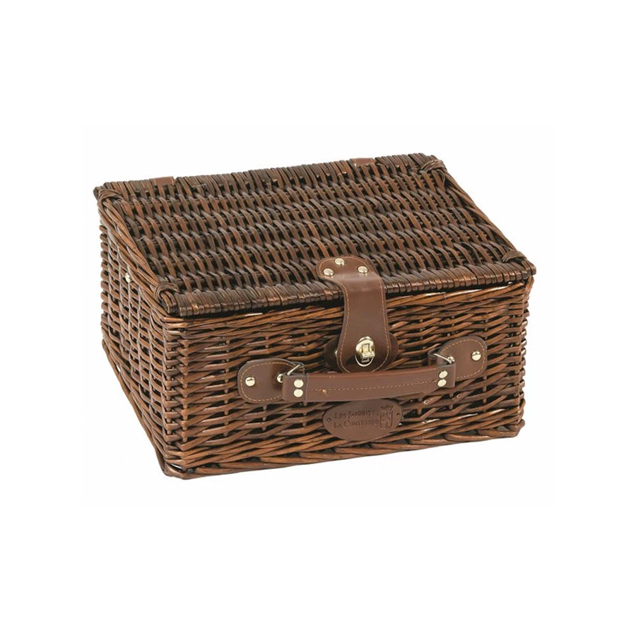 Les Jardins De La Comtesse St Michel Picknick Hamper Für 2 Outdoor-Tischgeschirr 2 Les Jardins De La Comtesse St Michel Picknick Hamper Für 2 Outdoor-Tischgeschirr – Bild 2