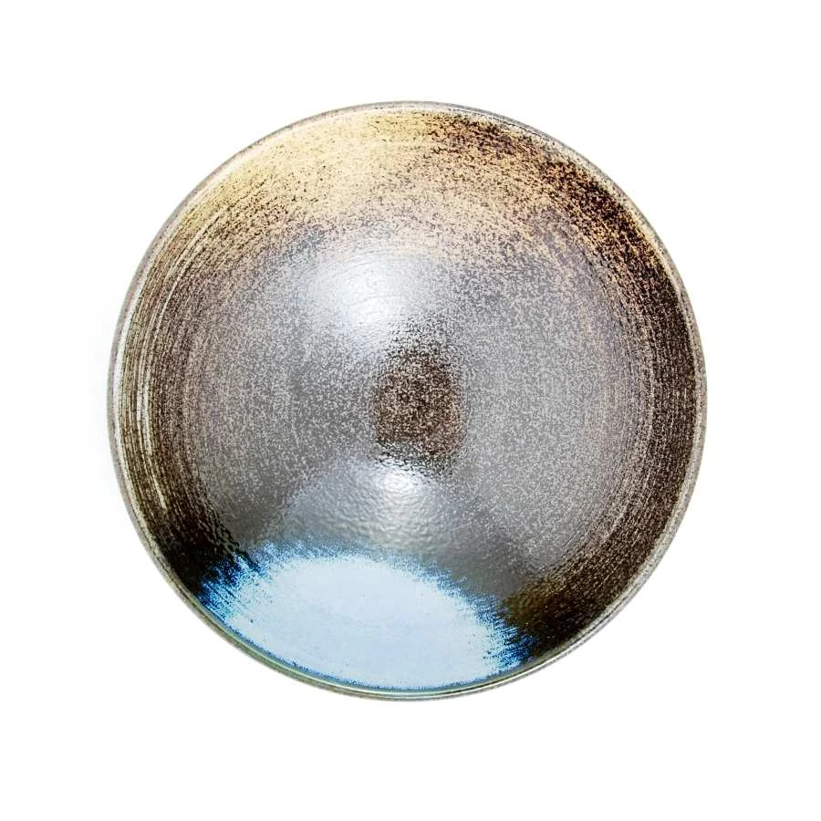 Kiji Stoneware & Ceramics Kiji Steinzeug & Amp; Keramik Blue-Black Glaze Schale 2 Kiji Stoneware & Ceramics Kiji Steinzeug & Amp; Keramik Blue-Black Glaze Schale – Bild 2