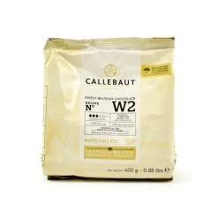 Zutaten Callebaut Weiße Schokolade Couverture 400g