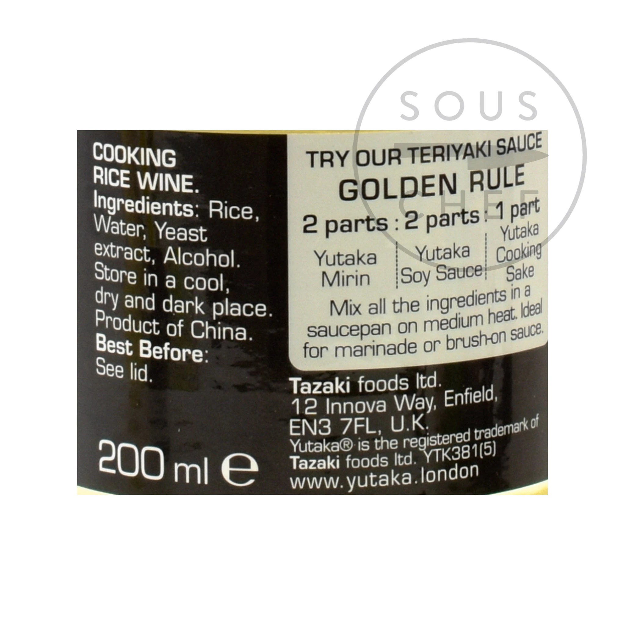 Yutaka Kochsake 200ml 2 Yutaka Kochsake 200ml – Bild 2